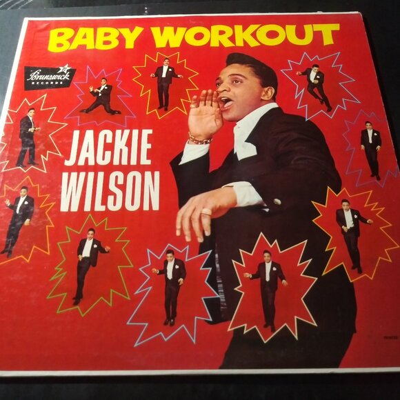 Jackie Wilson – Baby Workout VG--/FAIR Original Brunswick BL-54110 Record 1963 - Picture 1 of 5